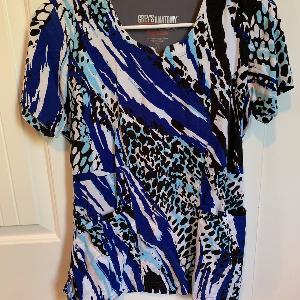Greys Anatomy Scrub Top